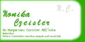 monika czeisler business card